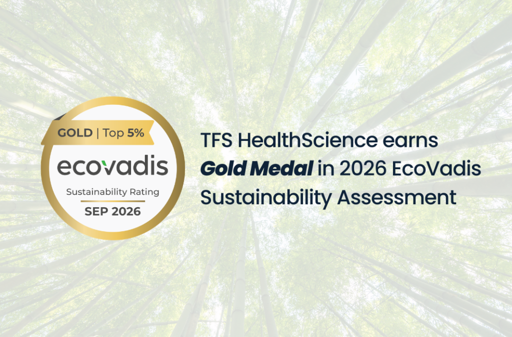 TFS earns Gold Medal in 2026 EcoVadis assessment.